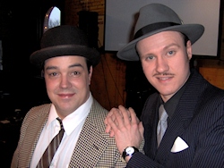 Chase & Hamill as Abbott & Costello